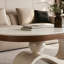 Élégante table basse ovale en ardoise Creative-128963503