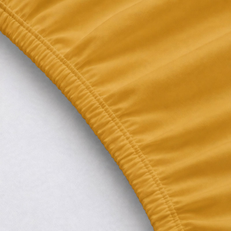 6-Piece Premium Deep Pockets Microfiber Sheet Set, Full, Medallion Gold