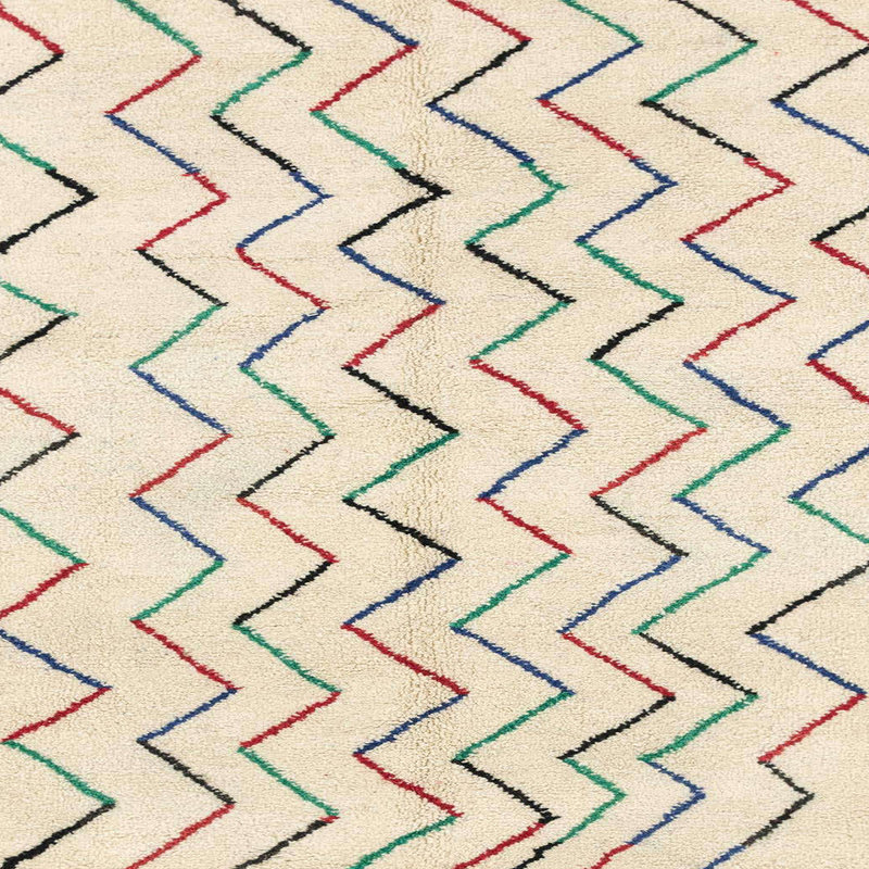 Tapis abstrait moderne 1802, Carré 8 pi