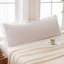 Housse de coussin beige 20 x 54 pouces Taie d'oreiller longue réversible beige et blanche-123025796