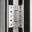 Porte pliante en aluminium noir à 5 panneaux de 144 po x 96 po KaMic Elite-Fold-109051307-109051313-109051317