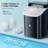 Nugget Countertop Ice Maker With Soft Chewable Ice, Automatic 34S In 24 Hours, Pebble Portable Ice Machine With Ice Scoop, Self-Cleaning, One-Click Operation, For Kitchen,Office-88588226