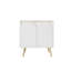 Lilliana Arched 4 Door Accent Sideboard With Wooden Legs