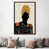 Classic Brown Wood Framed Canvas selected