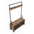 47.24 " Wide Hall Tree with Shoe Storage and Shelves