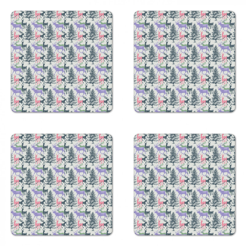 Sous-verre de cerf