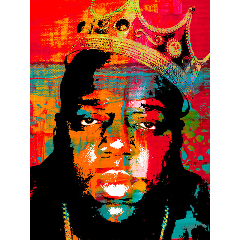 " Notorious Big " by Stephen Chambers, 32" W x 36" H