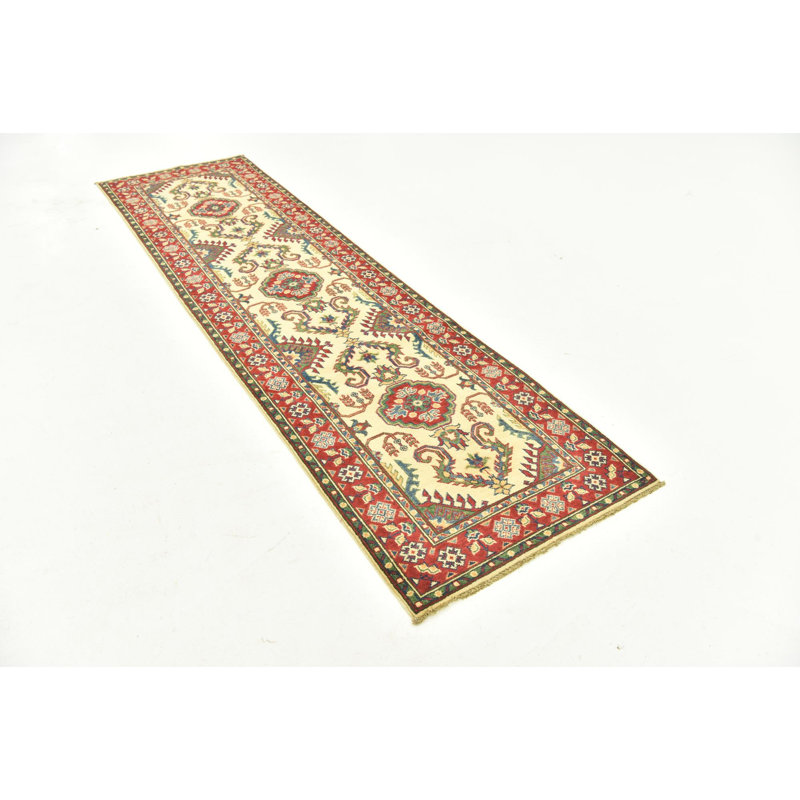 Runner Nero Cream Rug