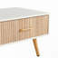 Table basse rectangulaire avec pieds en bois massif-125763167-125763163