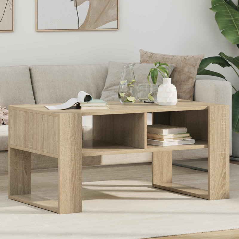Coffee Table with Storage, Sonoma Oak, 45cm. H x 92cm. L x 53cm. W