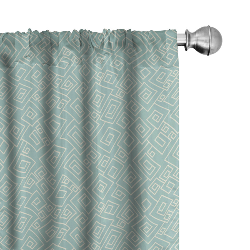 Semi-Sheer Rod Pocket Sliding Panel, 28" x 84"