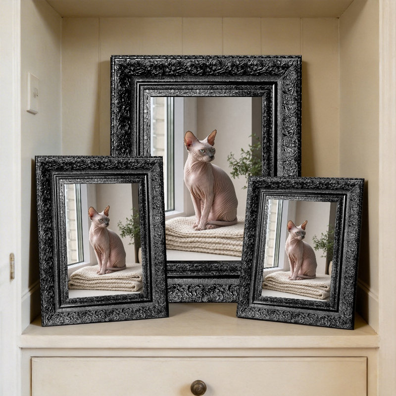 Cadre photo simple 11 pièces x 11 "noir 11" pour les cadeaux de la fête des Pères, Black, 1, 11" W x 14" H