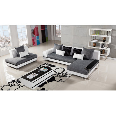Bandit Upholstered L-Shaped Sectional