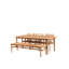 Sammen Outdoor Teak Bench