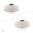 Ashaud Fabric Semi Flush Mount
