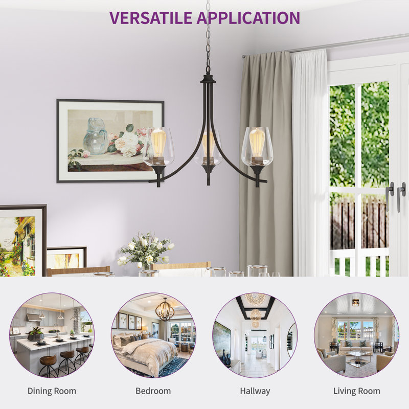 Derotha 3 - Light Classic / Traditional Chandelier