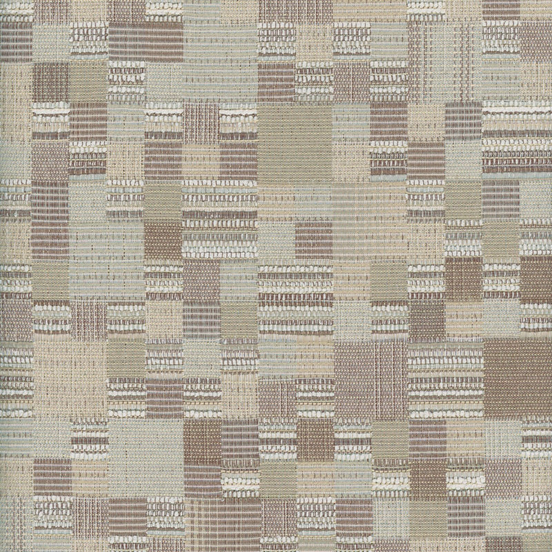 Tissu Union Square, Menthe, gris