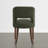 Upholstered Dining Chairs with Solid Wood Legs-849140156
