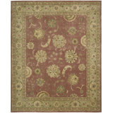 Deguzman Silk Oriental Indoor Rug