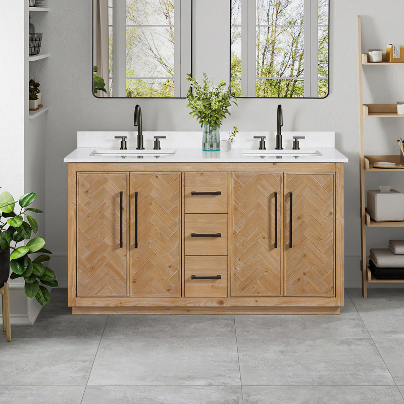 Eris 60 Double Bathroom Vanity with Top