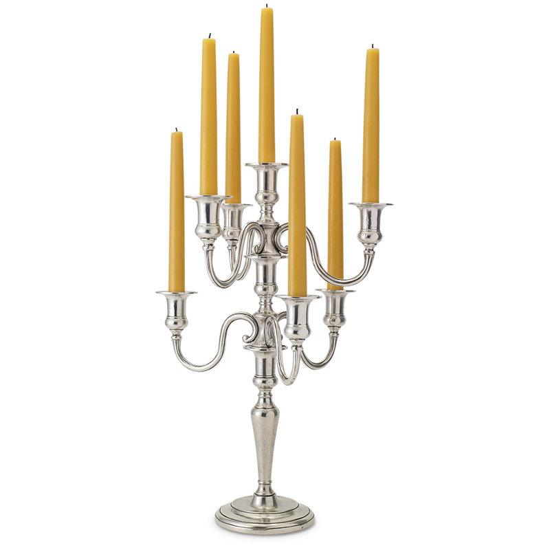 14'' Metal Tabletop Candelabra