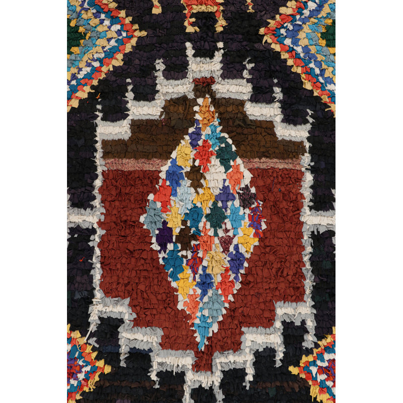 One-of-a-Kind 4'10”x8' Hand Knotted Area Rug