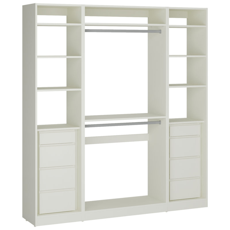 Closet System Reach-In Sets, White