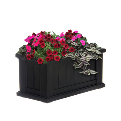 Selevae Resin Planter Box with Water Reservoir