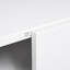 Classeur de bureau moderne blanc: 2 portes en acier avec 4 360 roues et armoire à finition lisse: surface blanche pivotante facile-133001239
