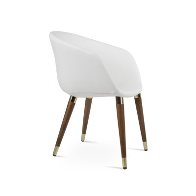 Tribeca 16'' H Faux Leather Upholstered Armchair