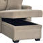 Canapé modulaire avec lit escamotable Upholstery-129195111