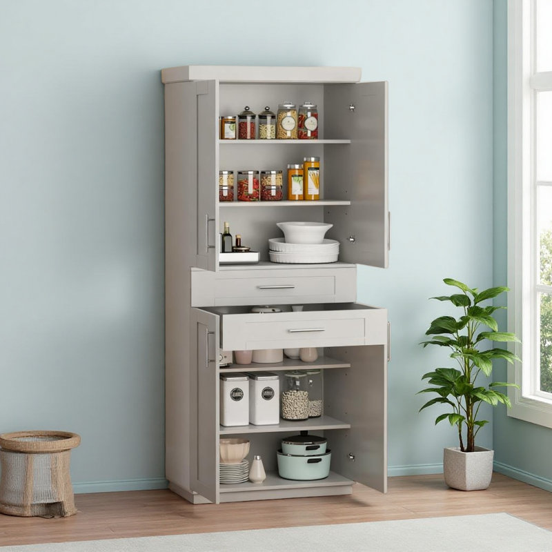 Armoire autoportante moderne Kitchen Pantry