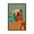 Brown Framed