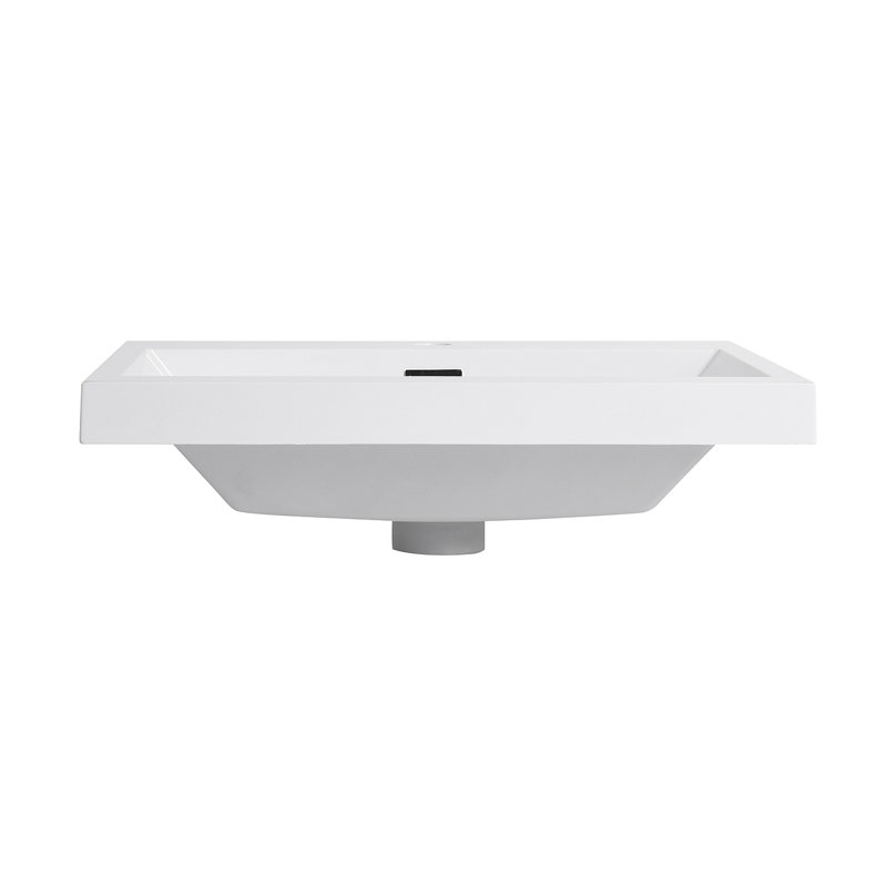 24" Bathroom  Resin Sink
