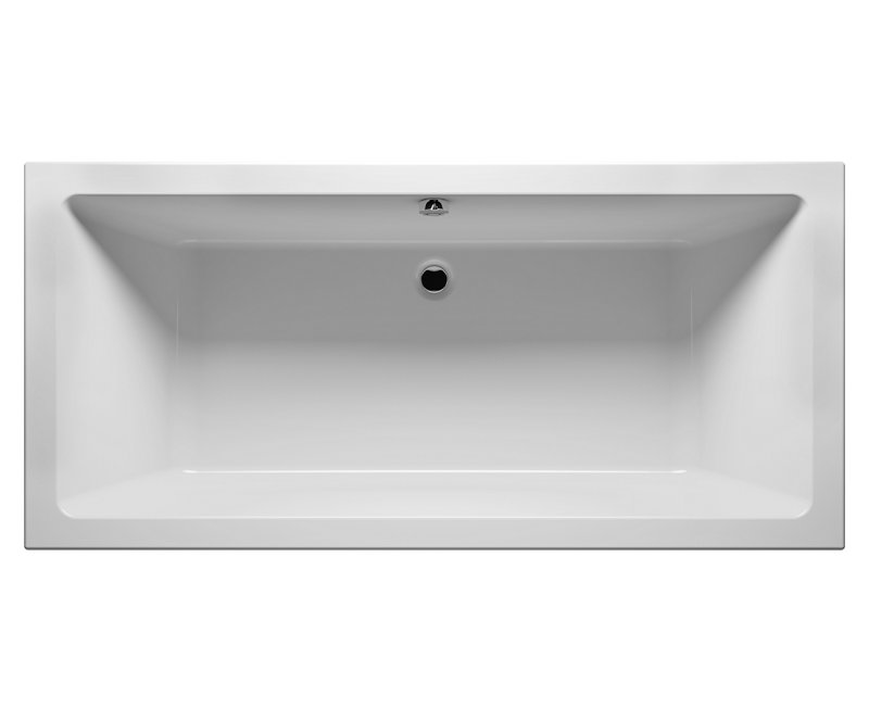 x Soaking Acrylic Bathtub, 80cm H x 210cm L x 100cm D