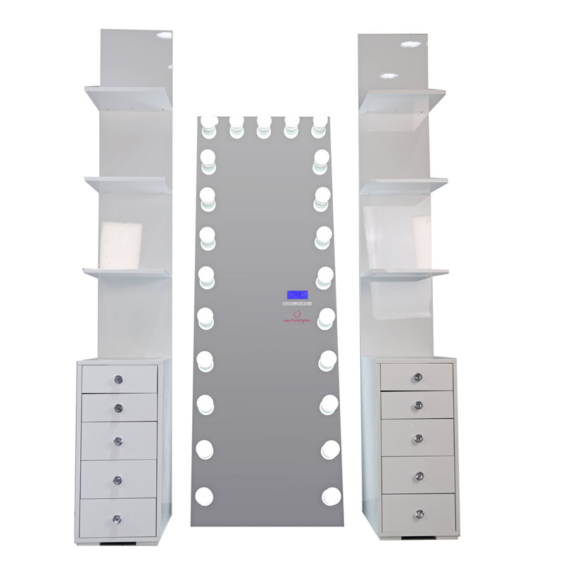 Glam & Glow Full Length Mirror With Led Lights