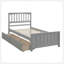 Lit plateforme simple avec deux tiroirs-2101184158