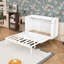 Grand lit escamotable en bois avec lattes-465326305