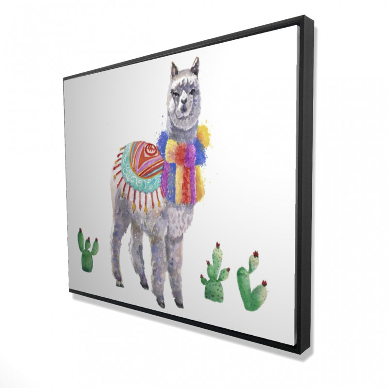 «Traditional Peruvian Lama» sur toile
