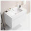 Ensemble de meuble-lavabo simple avec plateau Anahy-2074245579