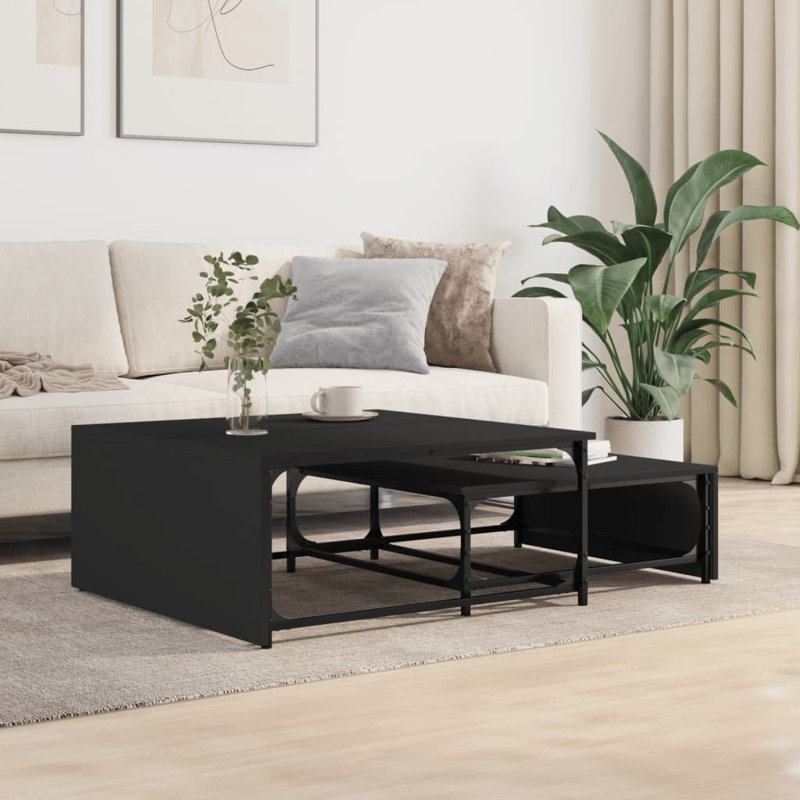 Diane Frame Coffee Table, Black