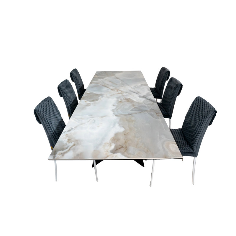 Jammie 6 - Person Dining Set