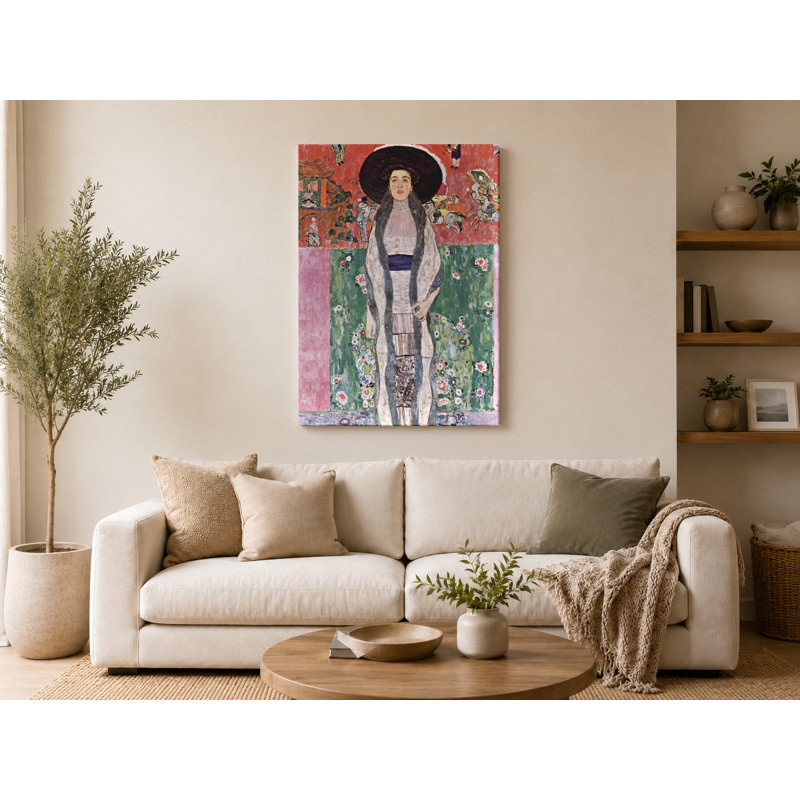 Portrait d'Adèle Bloch-Bauer II (1912) - Portrait, art mural sur toile, 30" W x 20" H