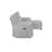 Grey Sleeper With Storage Chaise