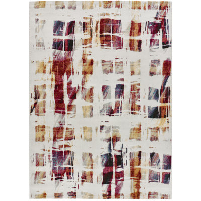 Adrijana Abstract Machine Woven / Power Loomed Area Rug