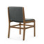 Chaise de salle à manger moderne avec structure en bois
