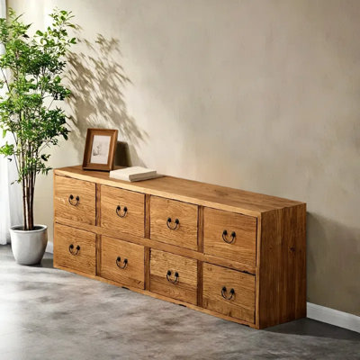 Eight-Drawer Console Cabinet