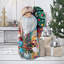 Masterpiece Wood Carved Evergreen Dance Santa Figurine