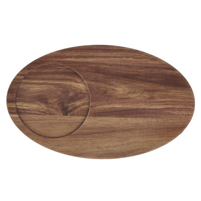 Mikasa Glenwood Oval Serve Board with Cloche