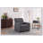 3-In-1 Convertible Sleeper Chair With Adjustable Backrest, USB Ports, And Side Pocket For Maximum Comfort And Convenience-1692127617